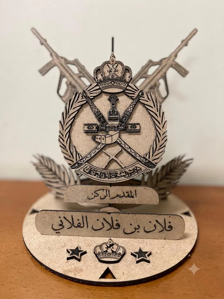 مجسم تعريف لسطح المكتب (الجيش السلطان العماني)